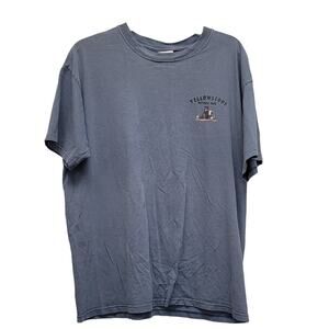 Yellowstone National Park Mens Large Beware Bear Droppings Short Sleeve T Shirt